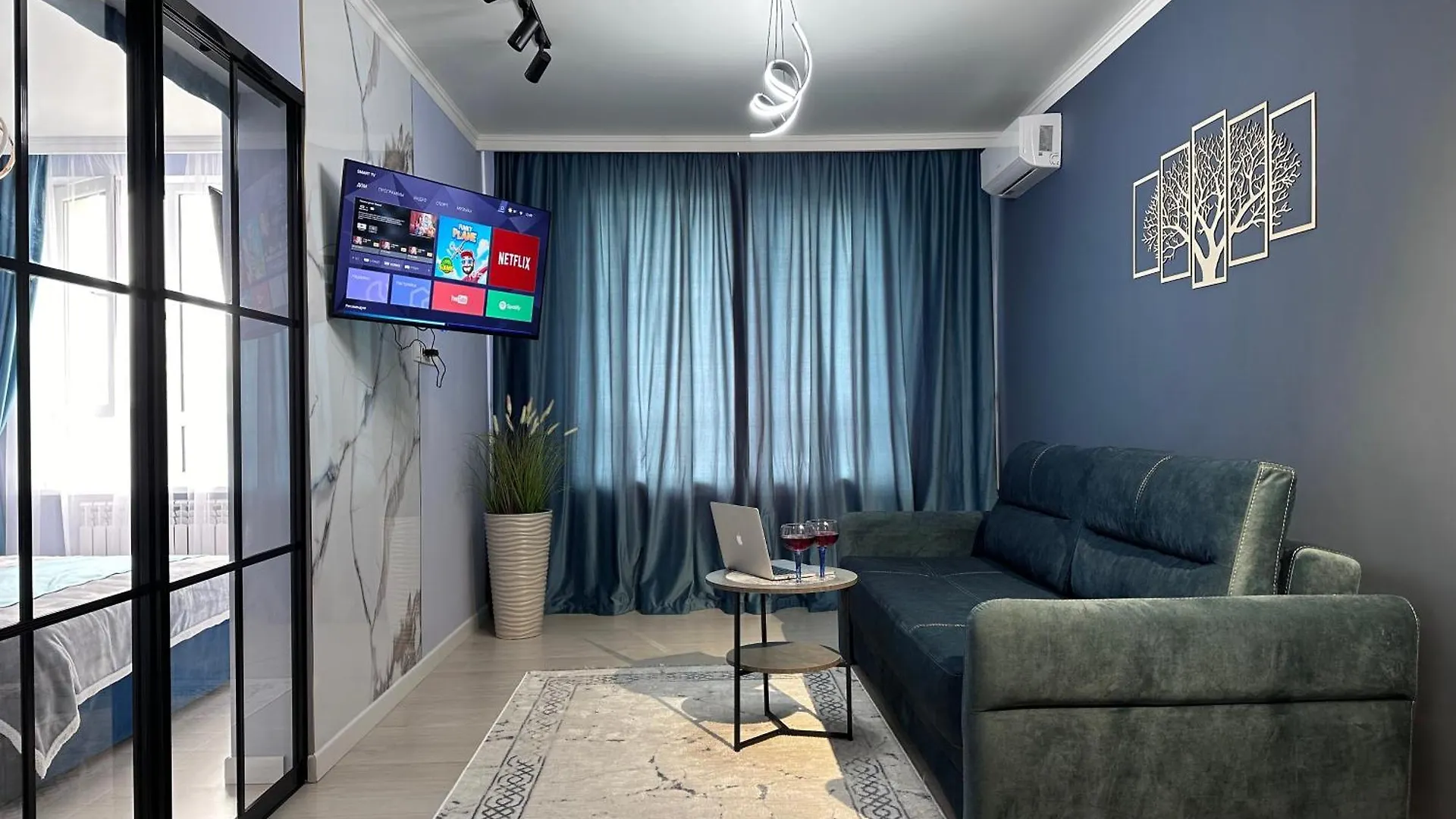 Новая Двухкомнатная Квартира Жк Rams City Улица Утепова 31 Almaty Apartment